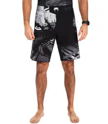 Venum Fightshorts Spodenki MMA Gorilla Jungle Black/White