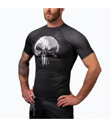 Hayabusa Rashguard Krótki Rękaw Men’s Marvel The Punisher Black