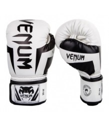 Venum Rękawice Bokserskie Elite White/Black