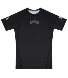 MANTO Rashguard Krótki Rękaw RANKED 25 Black