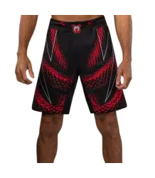 Venum Fightshorts Spodenki MMA Matupa Black/Red/Silver