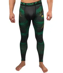 Venum Legginsy Spats Matupa Black/Green/Gold