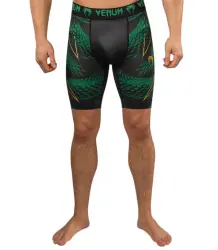 Venum Vale Tudo Shorts Spodenki Kompresyjne Matupa Black/Green/Gold