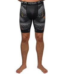 Venum Vale Tudo Shorts Spodenki Kompresyjne Matupa Black/Grey/Gold