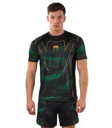 Venum Dry Tech T-Shirt Koszulka Techniczna Matupa Black/Green/Gold