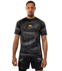 Venum Dry Tech T-Shirt Koszulka Techniczna Matupa Black/Grey/Gold