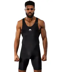 Venum Challenger Men's Wrestling Singlet Trykot Zapaśniczy Black