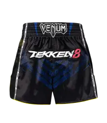 Venum x TEKKEN 8 Muay Thai Shorts Spodenki King Black/Yellow