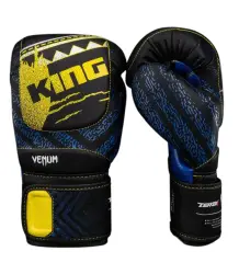 Venum x TEKKEN 8 Rękawice Bokserskie Boxing Gloves King Black/Yellow
