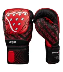 Venum x TEKKEN 8 Rękawice Bokserskie Boxing Gloves Kazuya Black/Red
