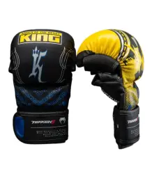 Venum x TEKKEN 8 Rękawice Sparingowe MMA King Black/Yellow