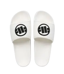 Pit Bull Klapki Logo White