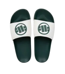 Pit Bull Klapki Logo Green