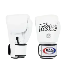 Fairtex Rękawice Bokserskie BGV1 Tight-Fit White