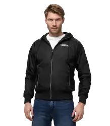 Pit Bull Kurtka Przejściowa Z Kapturem Athletic Logo Black