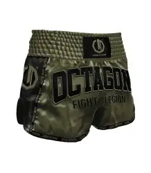 Spodenki Kickboxing/Muay Thai Legion Octagon Fight Legion PREMIUM Army Green