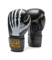 Leone1947 Rękawice Bokserskie Iuter Black/Gold