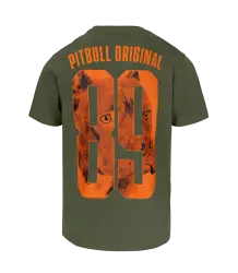 Pit Bull T-shirt Koszulka Eighty Nine Dog Dark Olive