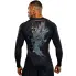 Venum Rashguard Long Sleeve Długi Rękaw Thunder Dragon Black/Grey/Copper