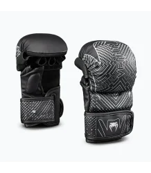 Venum Rękawice Sparingowe MMA Midnight Fury Black/Grey/Silver