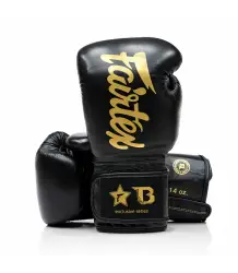 Fairtex Booster Rękawice Bokserskie FXB BG V2 Black/Gold