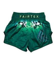 Fairtex Spodenki Tajskie Muay Thai BS1913 Tonna Green