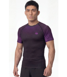 Pit Bull Rashguard Krótki Rękaw Shortsleeve Ranked Purple