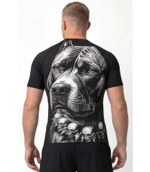 Pit Bull Rashguard Krótki Rękaw Shortsleeve Blacky