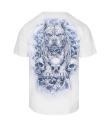 Pit Bull T-shirt Koszulka Guardian Angel White