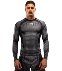 Venum Rashguard Long Sleeve Długi Rękaw Galactic 3.0 Black/Gold