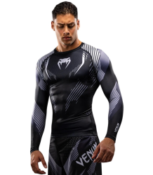 Venum Rashguard Long Sleeve Długi Rękaw No-Gi 6.0 Black/White