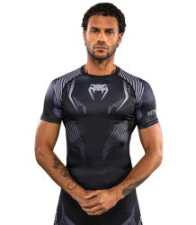 Venum Rashguard Krótki Rękaw Short Sleeve No-Gi 6.0 Black/White
