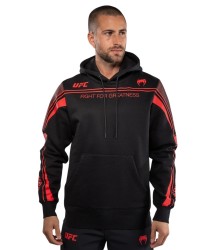 UFC Venum Bluza Z Kapturem Authentic Fight Week Hoodie Unity Black/Red