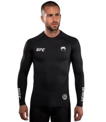 UFC Venum Rashguard Długi Rękaw Long Sleeve Authentic Fight Week Unity Black
