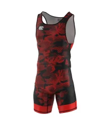 Extreme Hobby Trykot Zapaśniczny Havoc Męski Red