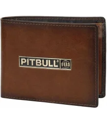 Pit Bull Portfel Skóra Naturalna Wallet Brant Hilltop Brown 