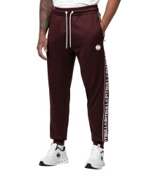 Pit Bull Spodnie Dresowe Tape Logo Dark Burgundy