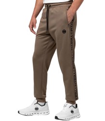 Pit Bull Spodnie Dresowe Tape Logo Coyote Brown